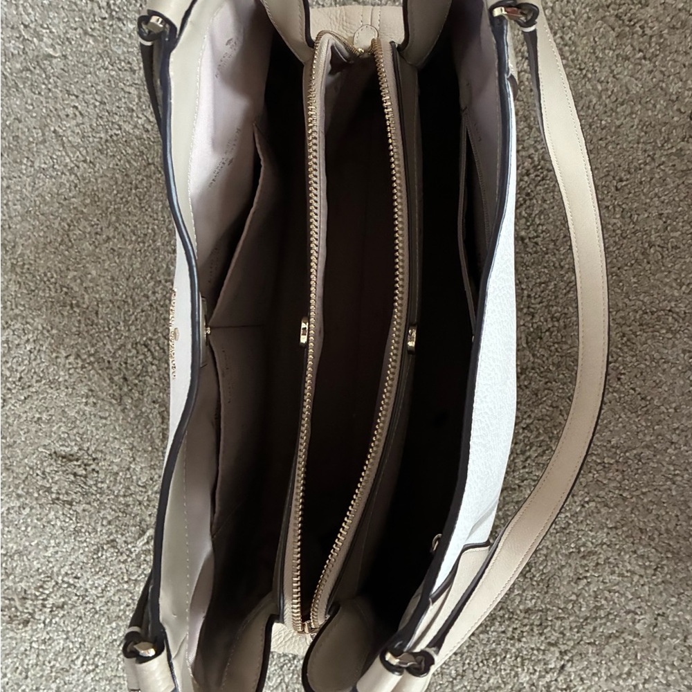 Kate Spade Tan and White Shoulder Bag - Picture 3 of 3